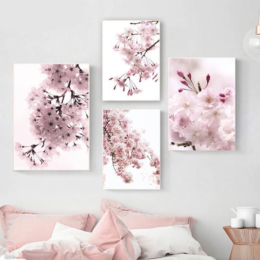 Chattanooga Cherry Blossoms Canvas Art Print