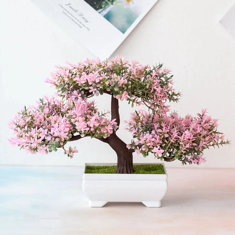 Japanese Bonsai Artificial Plant for Home & Garden