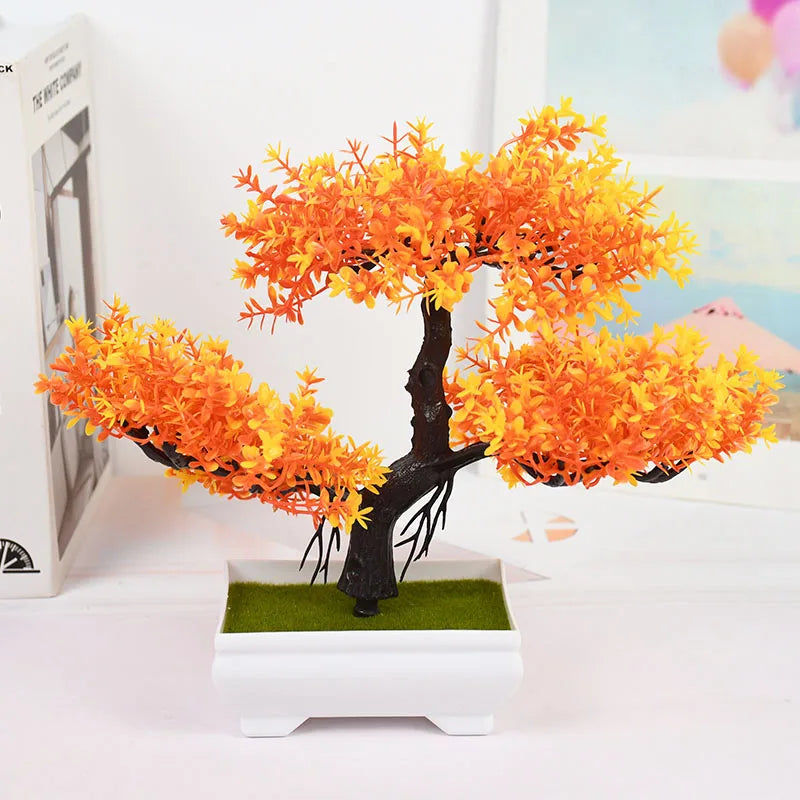 Japanese Bonsai Artificial Plant for Home & Garden