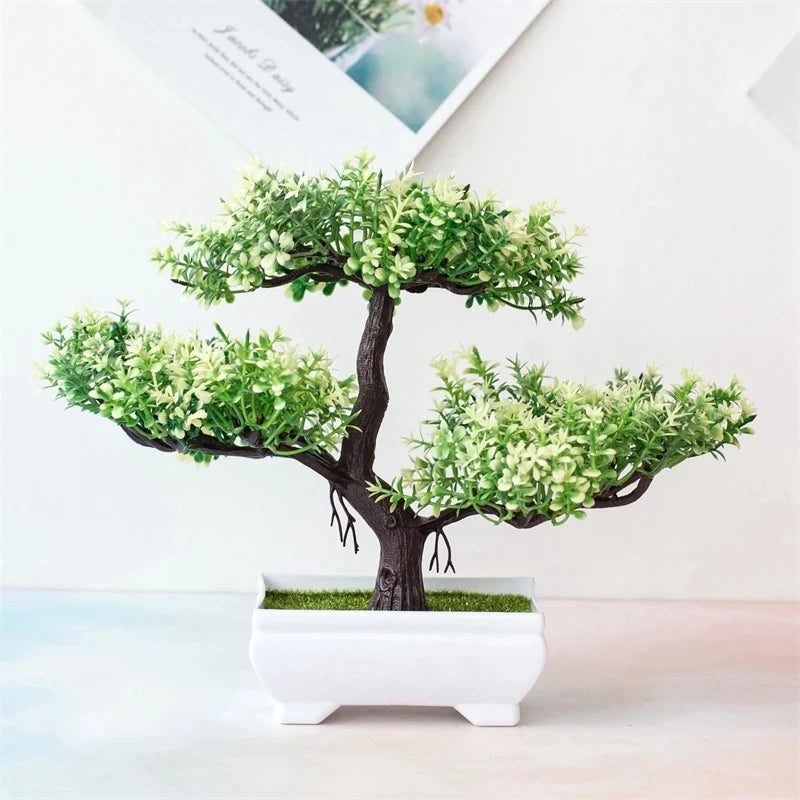 Japanese Bonsai Artificial Plant for Home & Garden