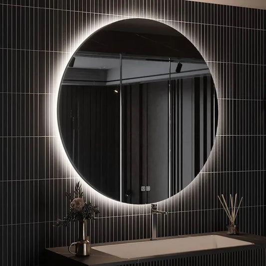 Kentucky Round LED Bathroom Vanity Mirror