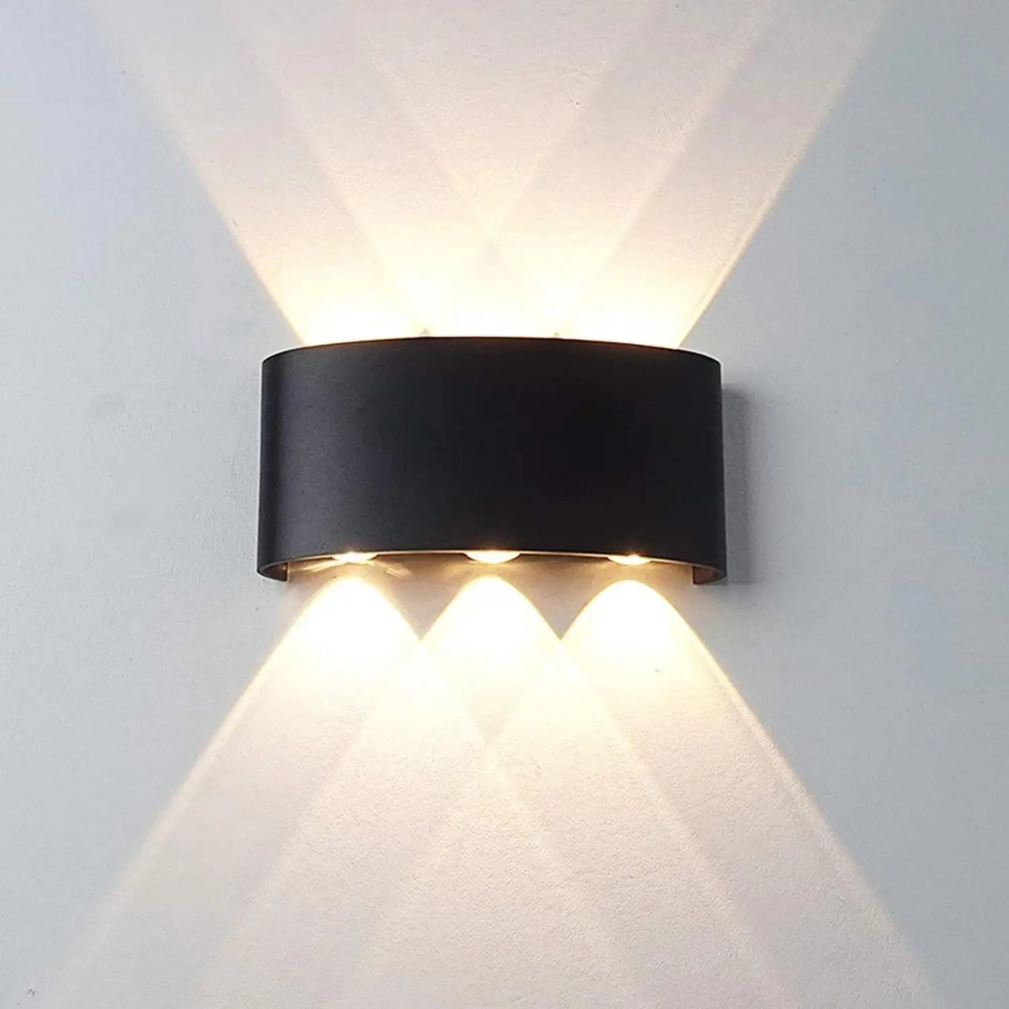 Macon LED Wall Sconce - Modern Indoor/Outdoor Up-Down Light