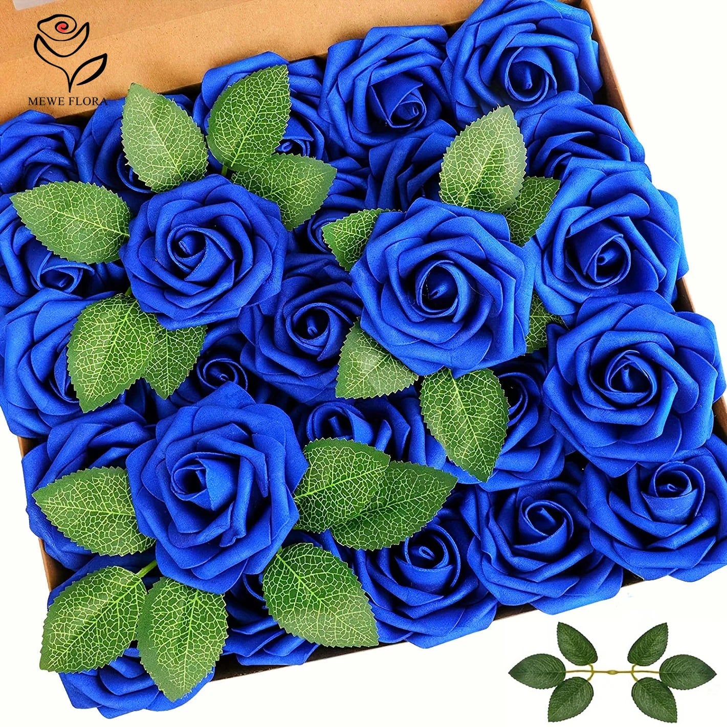 Maui 30pcs-Artificial-Blue-Rose