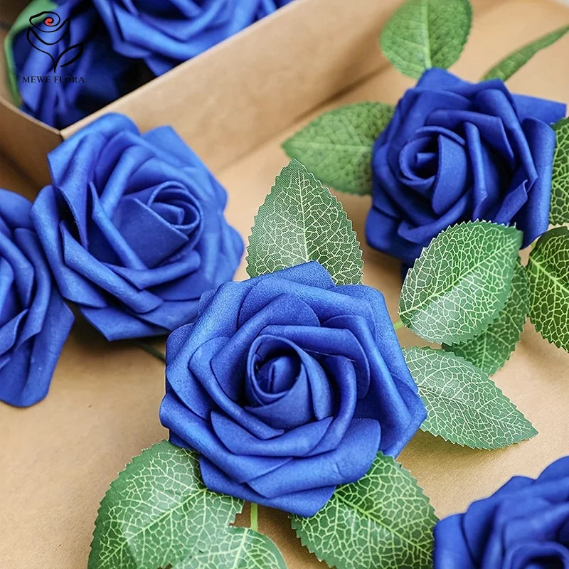 Maui 30pcs-Artificial-Blue-Rose