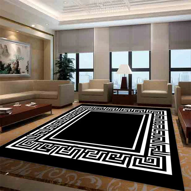 Bergen Modern 3D Geometric Anti-Slip Carpets