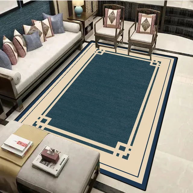 Bergen Modern 3D Geometric Anti-Slip Carpets