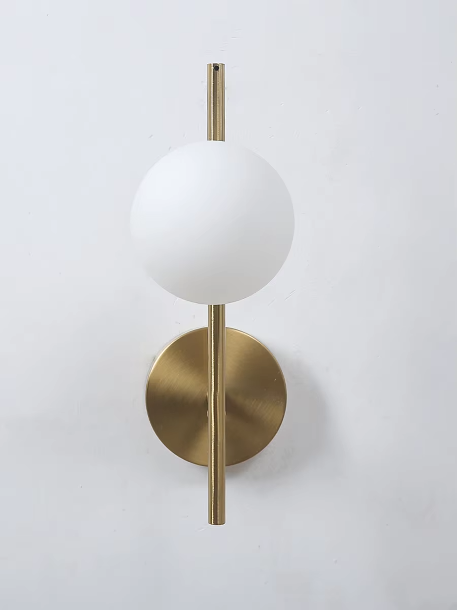 Morris Modern Glass Ball Wall Lamp