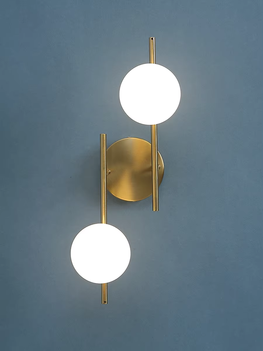 Morris Modern Glass Ball Wall Lamp