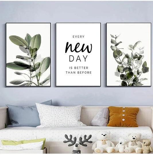 Murfreesboro Green Eucalyptus Canvas Wall Art Print