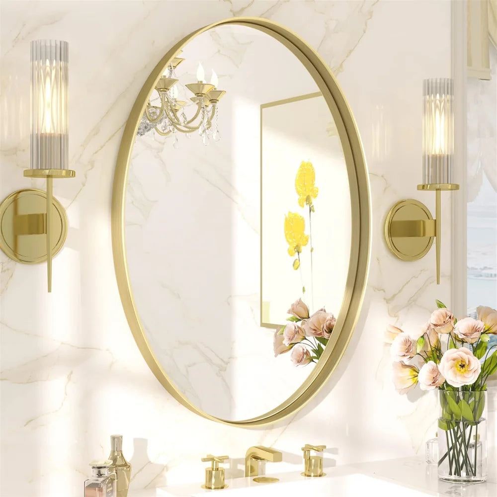 Nashville Oval Wall-Mounted Mirror