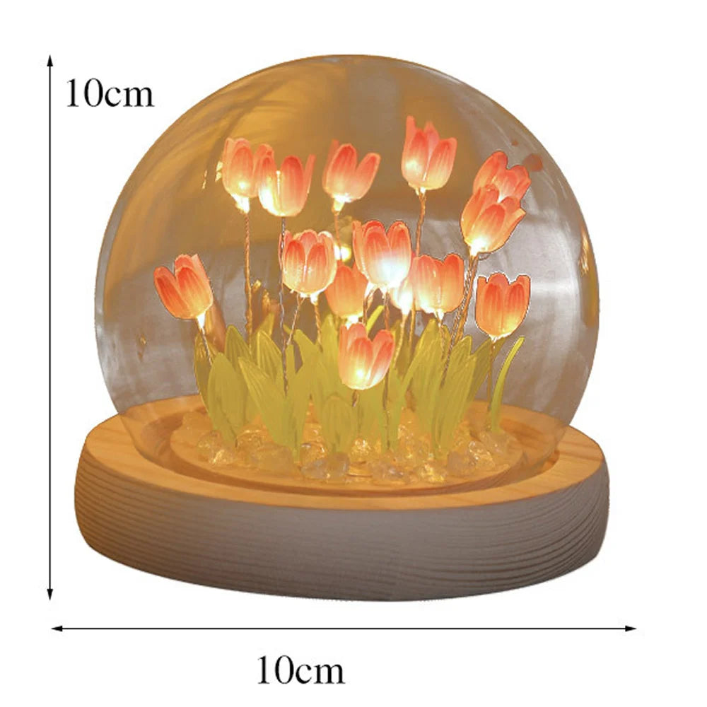 Portland LED Tulip Flower Night Light