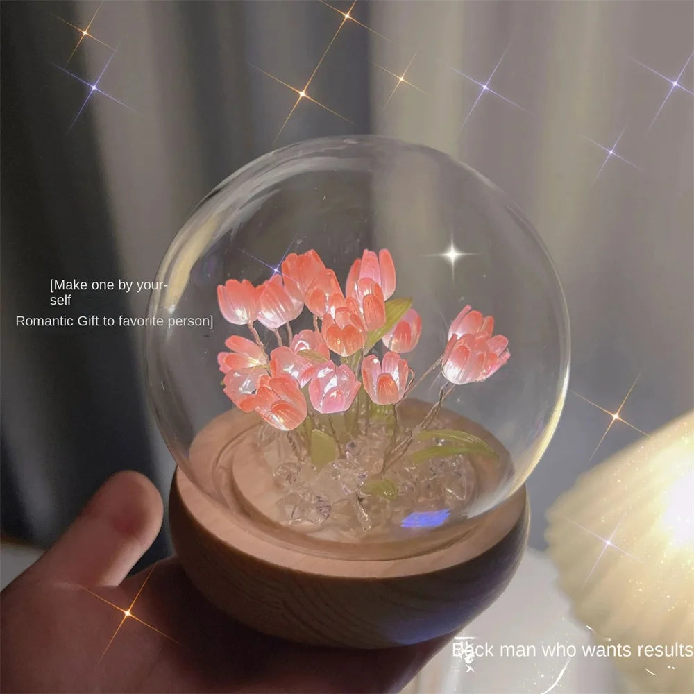 Portland LED Tulip Flower Night Light