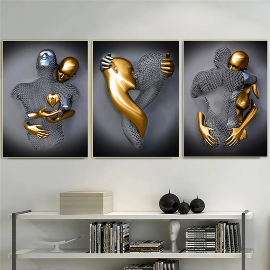 Stone Wall Riots Canvas Art Set